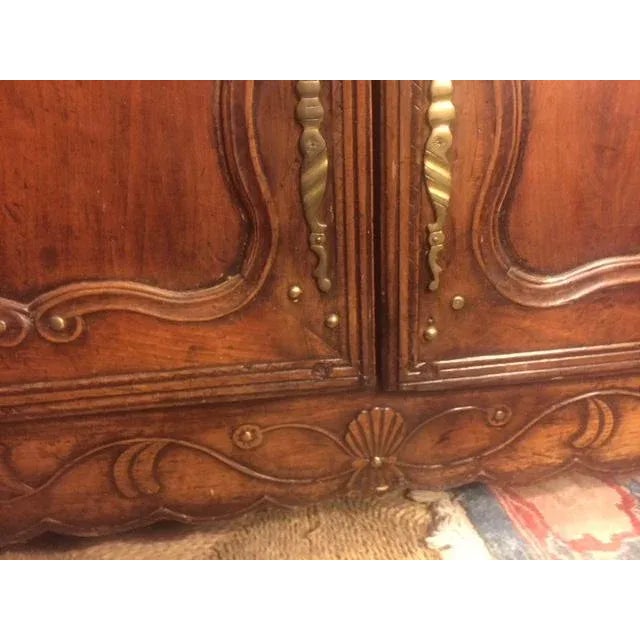 19th Century Hand Carved Walnut French Vaisselier For Sale - Image 4 of 13