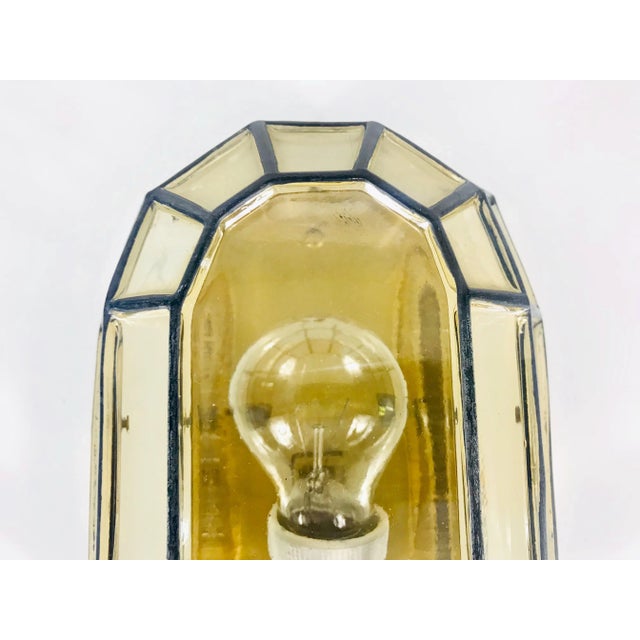 1960s Mid-Century Modern Wall Lamp by Glashütte Limburg For Sale - Image 9 of 10