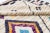 Modern Moroccan Style Handmade Multicolor Tribal Wool Rug For Sale - Image 12 of 12