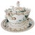Large Vintage Italian Majolica Porcelain Soup Tureen Set With Platter & Ladle For Sale - Image 11 of 18