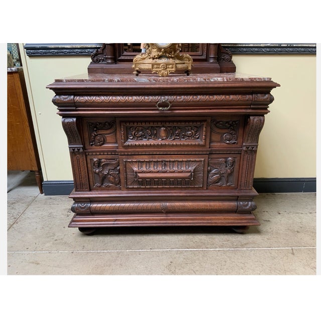 19th Century Antique Historicist Commode, 1880 For Sale - Image 5 of 13