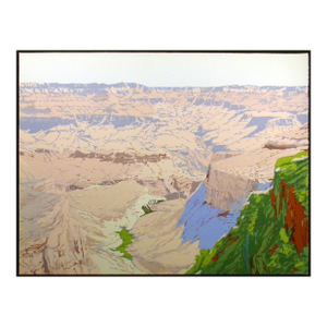 Nanci Blair Closson "Descent" Signed Lithograph Indian Garden Grand Canyon