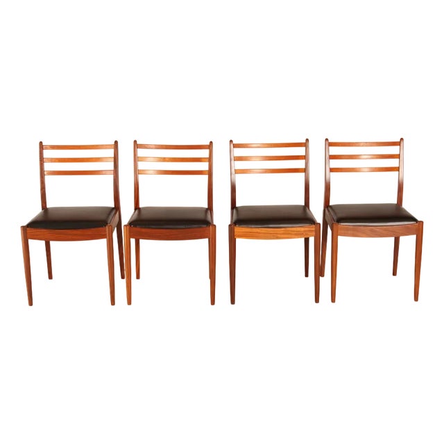 Mid-Century Modern Fresco Dining Chairs by Victor Wilkins for G-Plan, 1960s, Set of 4 For Sale
