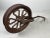 Industrial Antique Meiji Era Metal Pulley, Japan, 1890s For Sale - Image 3 of 12