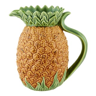 Bordallo Pinheiro Pineapple Pitcher For Sale