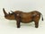 Vintage Leather Rhinoceros, 1950s For Sale - Image 4 of 6