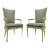 Hollywood Regency Neoclassical Style High Back Armchairs For Sale