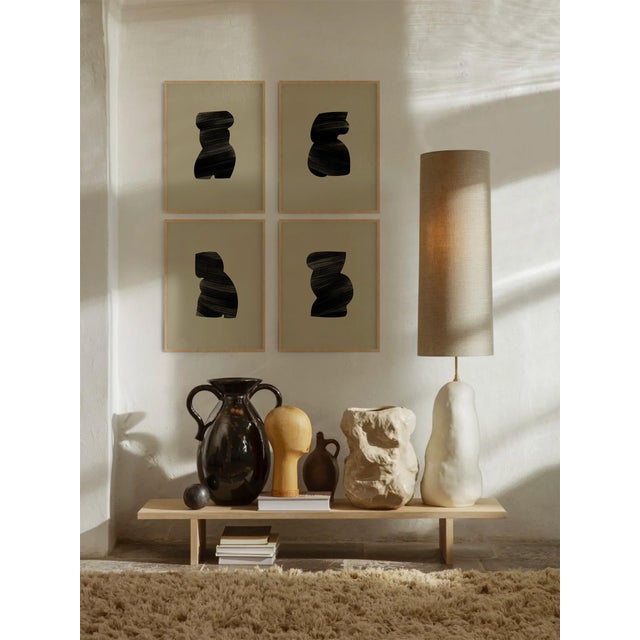 Abstract Figure Giclee Prints, Set of 4 For Sale - Image 4 of 4