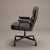 Mid-Century Modern Eames Time Life Executive Chair by Herman Miller in Original Cigar Brown Leather & Brown Coated Frame For Sale - Image 3 of 12
