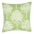 2020s Schumacher Grand Palms Indoor/Outdoor Pillow 22" x 22" in Green For Sale - Image 5 of 5