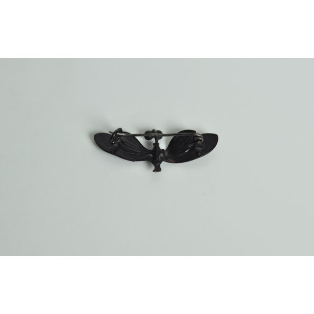 Art Nouveau Branch with Leaves and Berries Brooch, Early 1900s For Sale - Image 4 of 6