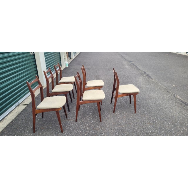 Mid-20th Century Set of 6 Mid-Century Modern Dining Chairs For Sale - Image 13 of 14