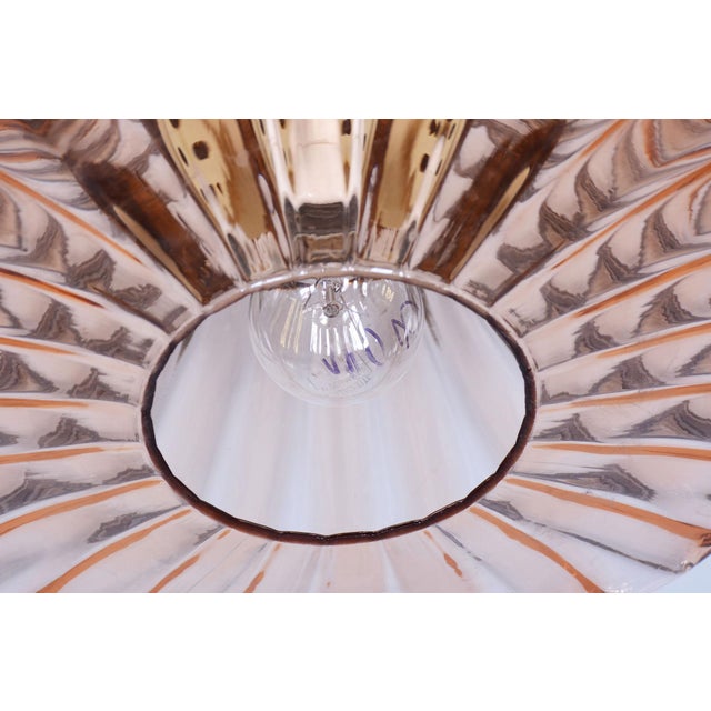 Mid-Century Modern Pendant Light by Kamenický Šenov, Czech, 1960s For Sale - Image 6 of 9