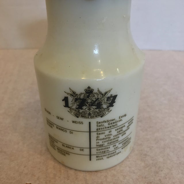 Vintage Maille Mustard Crock For Sale - Image 4 of 13