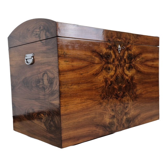 Emilian Art Deco Travel Trunk, 1934 For Sale