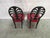 Karges Albert and Edwin Collection Pair of Paint Decorated Chairs For Sale - Image 10 of 12