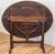 French Country Antique Flip Top Wine Tasting Table For Sale - Image 3 of 15