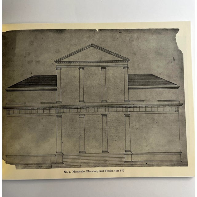 1980s 1988 Thomas Jefferson's Architectural Drawings Book For Sale - Image 5 of 6
