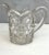 Traditional Antique Eapg Dalzell Gilmore & Leighton Small Glass Pitcher Bullseye Pattern For Sale - Image 3 of 8