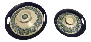 1970s Vintage Figgio Flameware Casseroles - a Pair