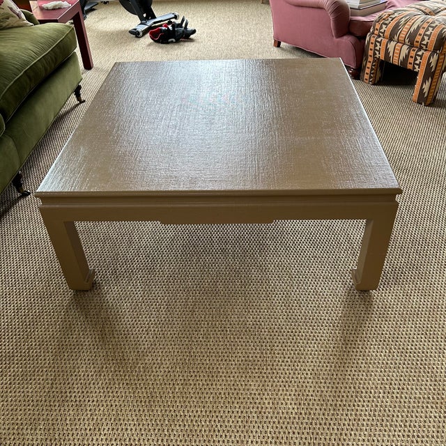 Asian Large Ming Styled Coffee Table by Art Applications For Sale - Image 3 of 10