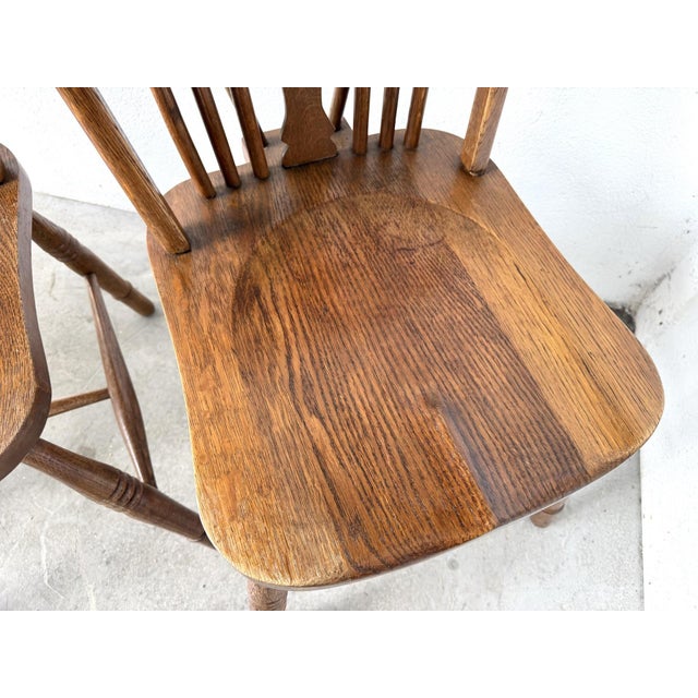 Windsor Chairs, 1890s, Set of 4 For Sale - Image 9 of 18
