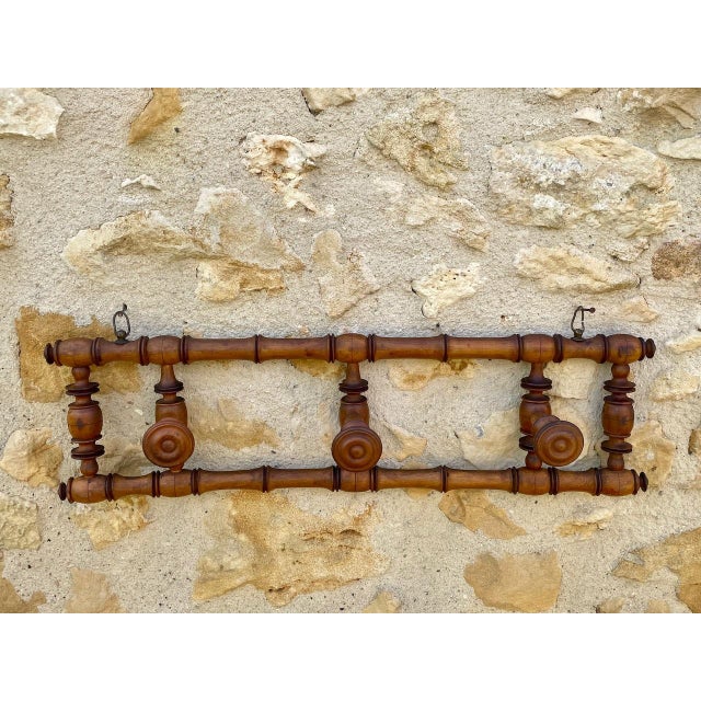 Vintage Wall Mount Coat Rack with Swivel Arms, 1890s For Sale - Image 18 of 18
