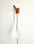 Brown Vintage Tear Drop Wall Lamp in Teak and White Glass, Denmark, 1960s For Sale - Image 8 of 14