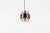 Metal Mid-Century Modern Danish Brass and Metal Pendant by Werner Schou for Coronell For Sale - Image 7 of 8