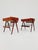 Mid-Century Danish Mahogany and Brass Nightstands, 1960s, Set of 2 For Sale - Image 15 of 18