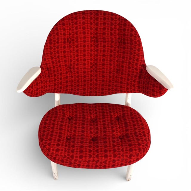 Mid-Century Modern Model 33 CE Matthes Lounge Chair by Carl Edward Matthes, 1950 For Sale - Image 3 of 17