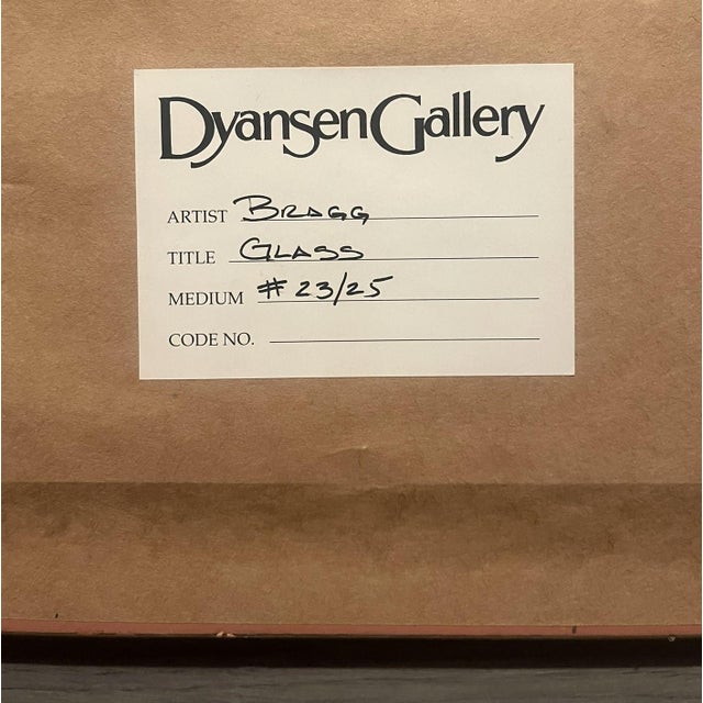 1990s "Glass" Etching by Charles Bragg For Sale In New York - Image 6 of 6
