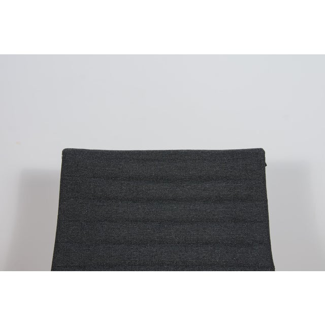 Black EA124 Lounge Chair by Charles & Ray Eames for Herman Miller, United States, 1980s For Sale - Image 8 of 18
