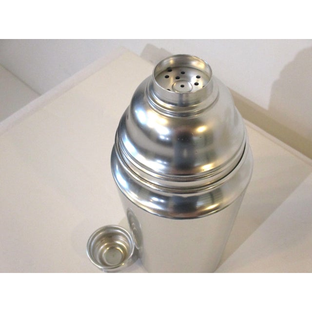 Hotel Styled Large Aluminum Cocktail Shaker For Sale In Cincinnati - Image 6 of 11