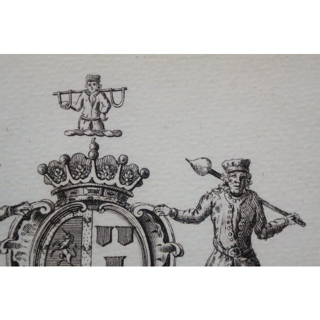 Paper Late 20th Century British Heraldic Crests Earl of Cranford Kelly Kinnoul Coat of Arms Prints 19" - Set of 3 For Sale - Image 7 of 18