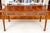 Early 20th Century Chippendale Style Mahogany and Satinwood Writing Desk With Brass Hardware and Fall-Front Drawer For Sale - Image 4 of 11