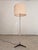 Chrome Floor Lamp with Fabric Shade from Staff For Sale - Image 6 of 11