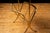 Mid 20th Century Pair of After-Maison Bagues Faux Bamboo Side Tables With Magazine Rack For Sale - Image 14 of 16