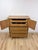 Mid Century Tallboy Dresser MCM Five Drawer Brass Accent Warm Gray Tone Wood For Sale - Image 11 of 14