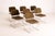 Khaki Matrix Stacking Chairs from Thomas Tolleson, USA, 1970s, Set of 7 For Sale - Image 8 of 8