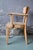 Mid-Century Modern Patinated Wood Desk Chair, France, 1950 For Sale - Image 3 of 13