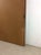 Wood Mid Century Modern Wall Mirror With Angular Walnut Frame For Sale - Image 7 of 12
