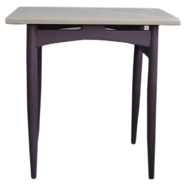 Painted Side Table in the Style of Thonet, 1940s For Sale