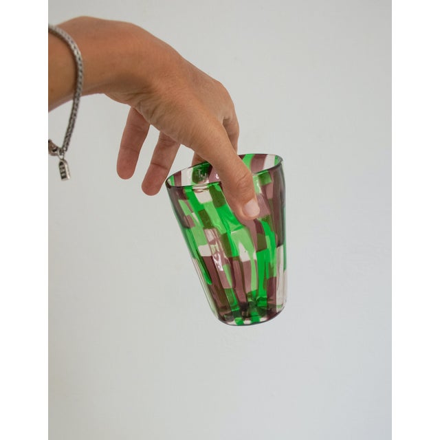 Contemporary Ribes Collectable Glasses by Mariana Iskra, Set of 6 For Sale - Image 3 of 8