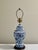 Late 20th Century Vintage Chinoiserie Blue and White Table Lamp For Sale - Image 5 of 6