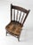 Late 19th Century Antique Floral Painted Plank Seat Chair For Sale - Image 5 of 12