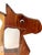 Pair Vintage Western Folk Art Wooden Horse Head Coin Banks For Sale - Image 14 of 16