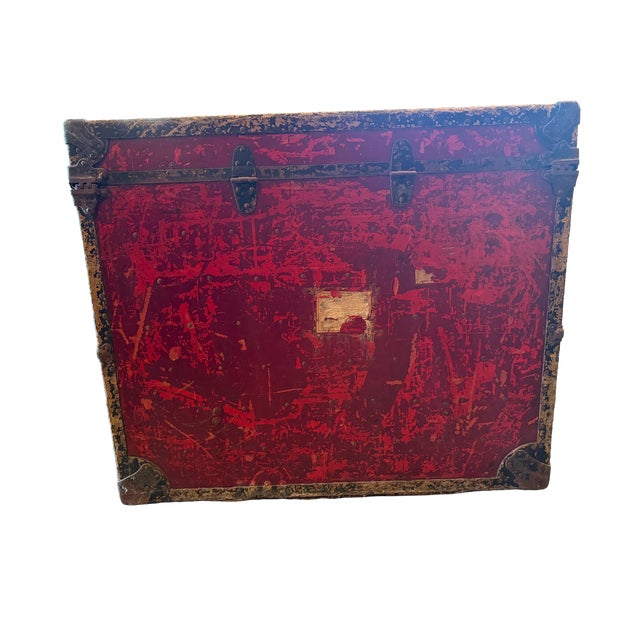 Early 20th Century Early 20th Century Pendleton Trunk For Sale - Image 5 of 9