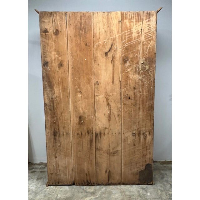 Antique English Pine Housekeepers Cupboard For Sale In Naples, FL - Image 6 of 8
