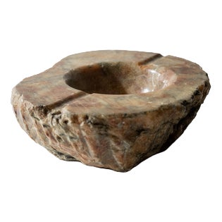 Vintage Italian Alabaster Ashtray, 1960s For Sale